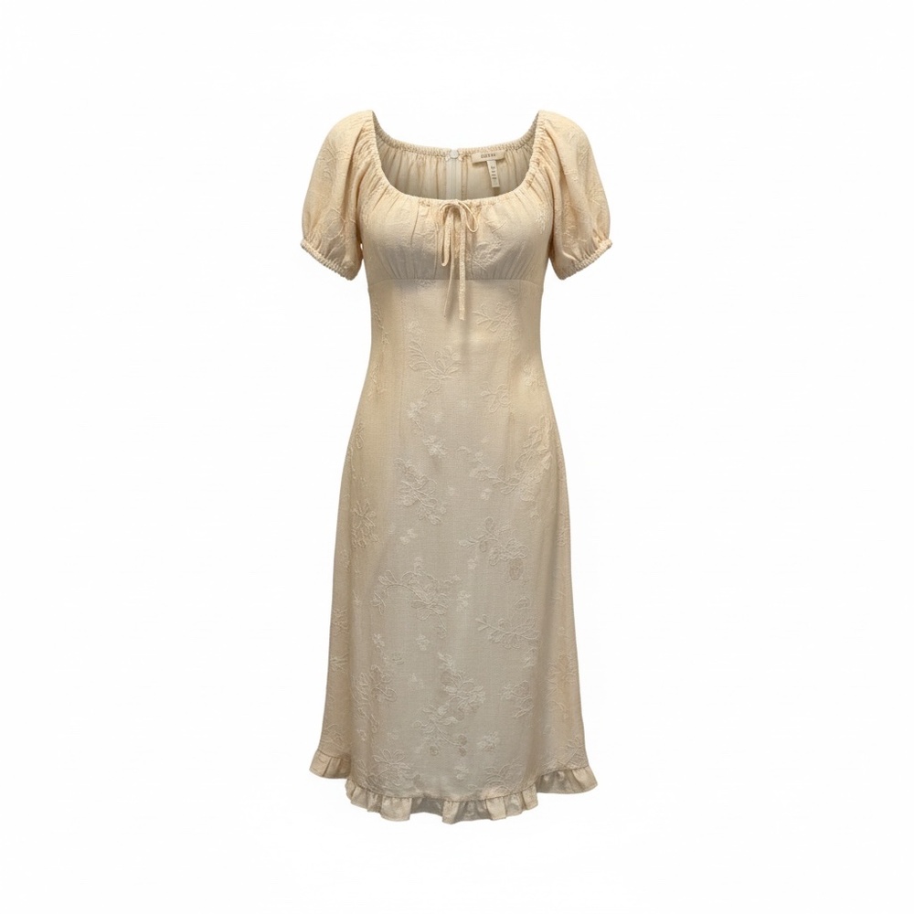 Mr. Buho NWOT 100% Cotton Women's Cream/Beige Dress, Size large‎